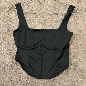 Black Sleeveless Top